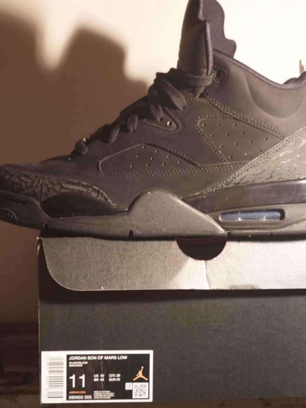 Jordan Son of Mars Low “Black Cat” sz us 11